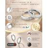 Jstyle Small Gold Hoop Earrings for Women Hypoallergenic Sterling Silver Earrings for Sensitive Ears Non Tarnish 14K Gold Plated Huggie Hoops Cartilage Earring Stacks Set for Multiple Piercing Jewelry(Silver Tone)